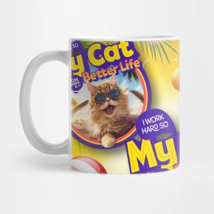 Feline Summer Mug